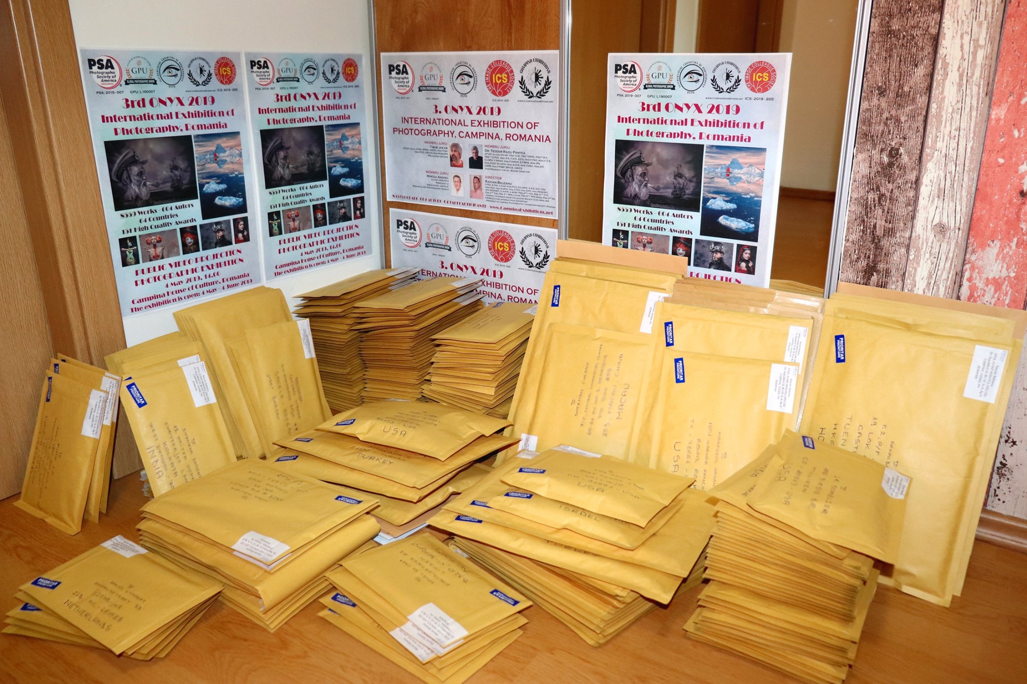 Awards from 3rd ONYX 2019 are packed and ready for shipment!